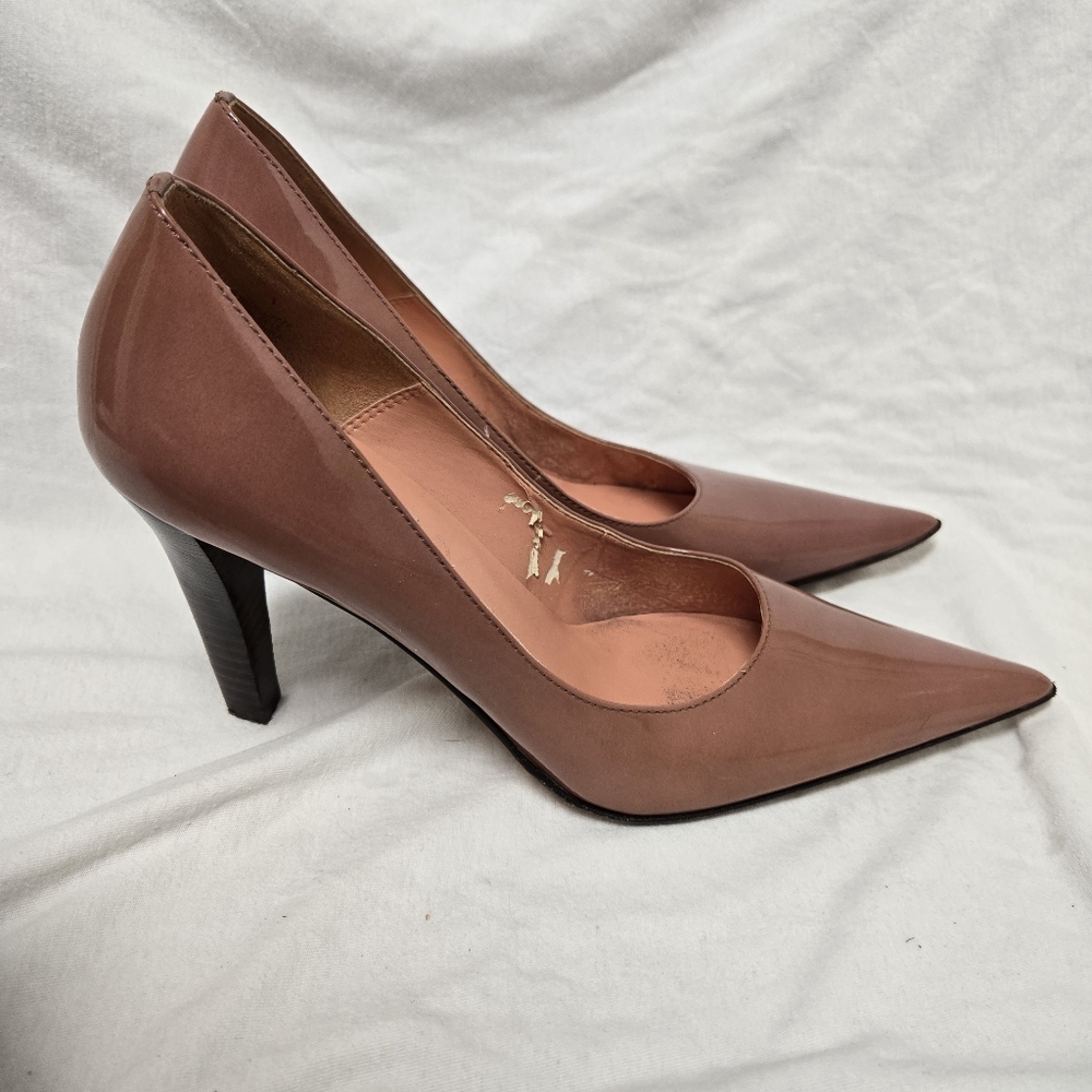 Circa Joan & David patent leather pumps.